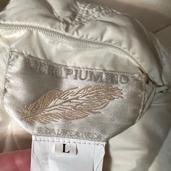 Super unique and beautiful Italian reversible down jacket - Picture 13 of 14